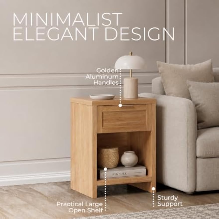 Set‑of‑2 Boho Nightstands