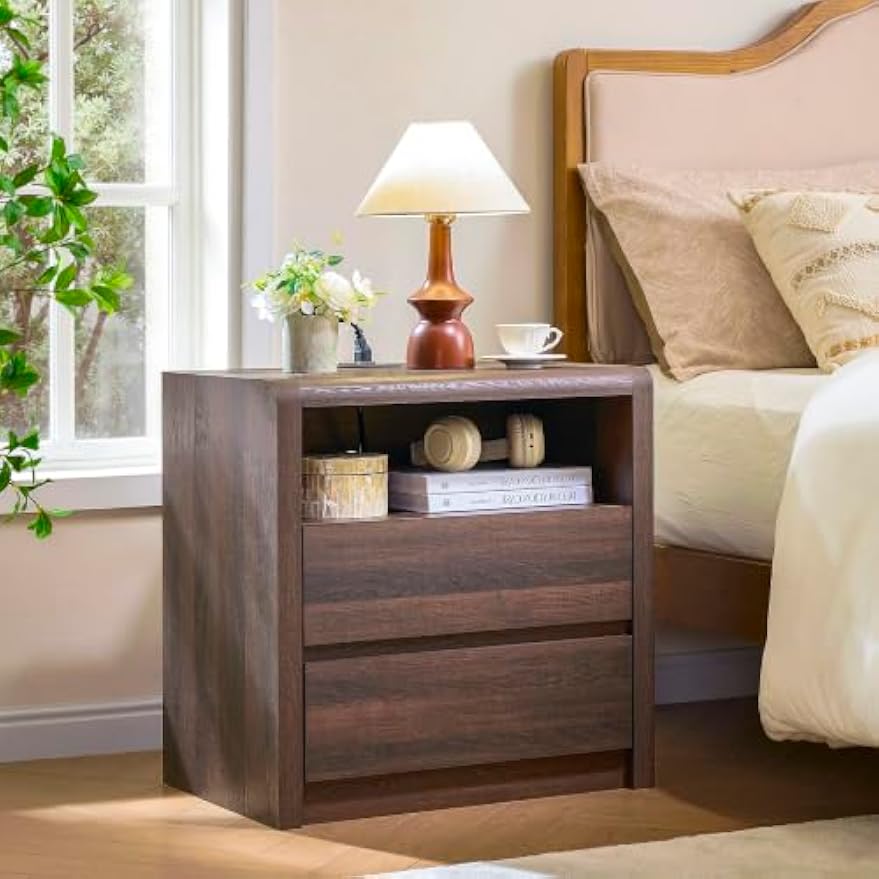 2‑Drawer Bedroom Nightstand