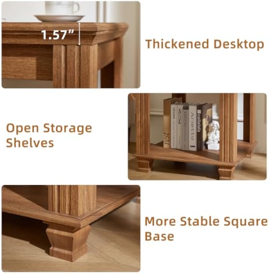 Farmhouse Square End Tables