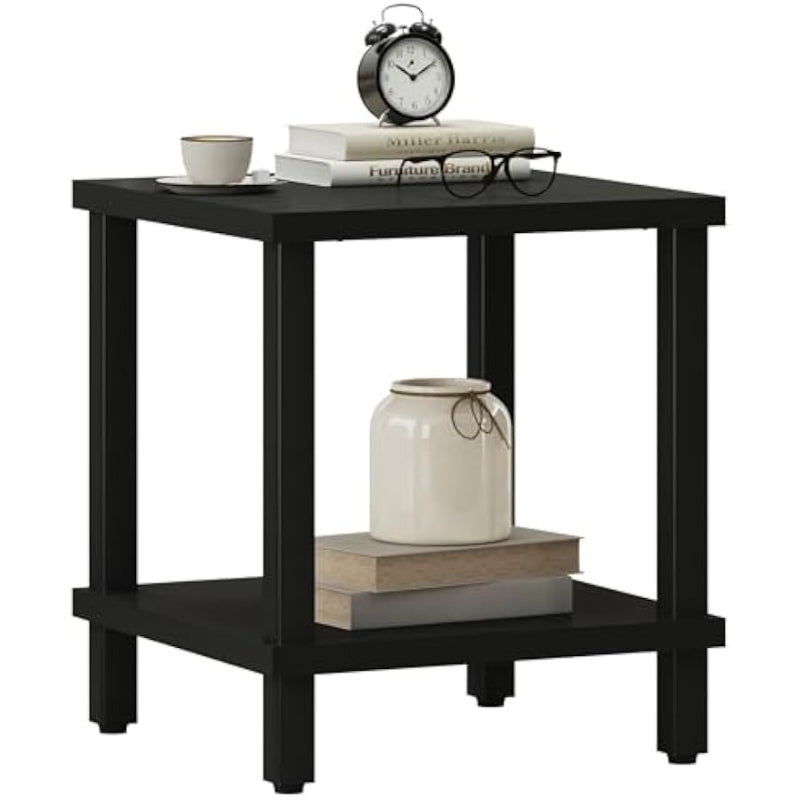 2‑Tier Square End Table