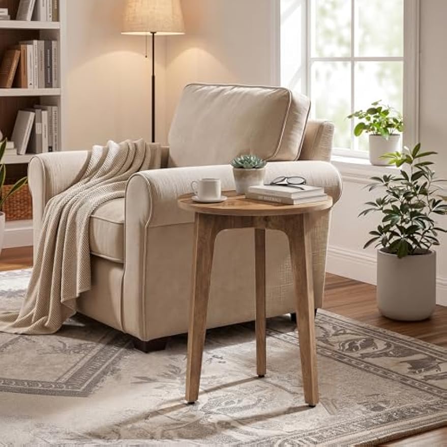 Small Round Side Table