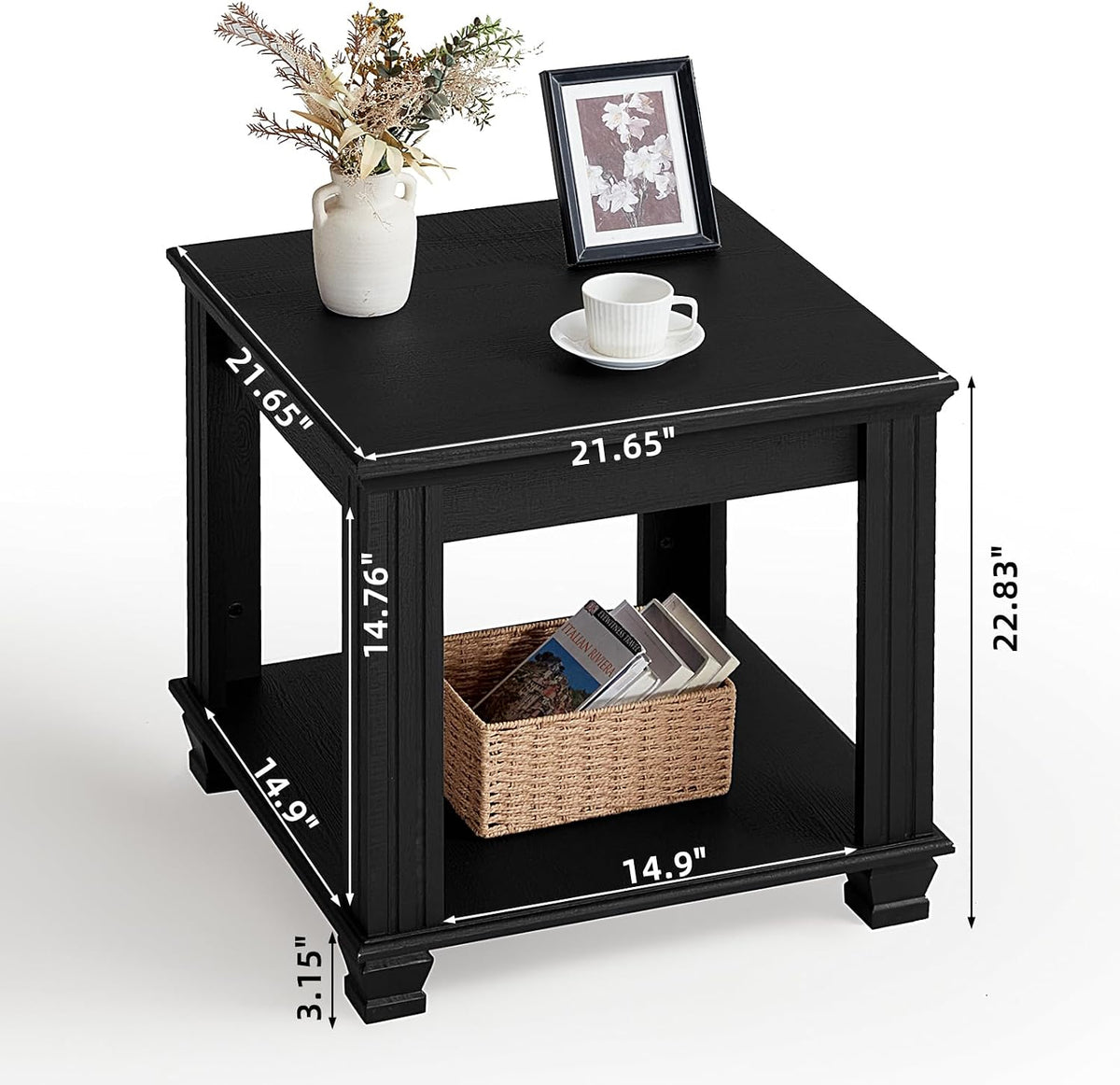 Farmhouse Square End Tables