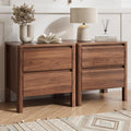 Set‑of‑2 Wood Nightstands