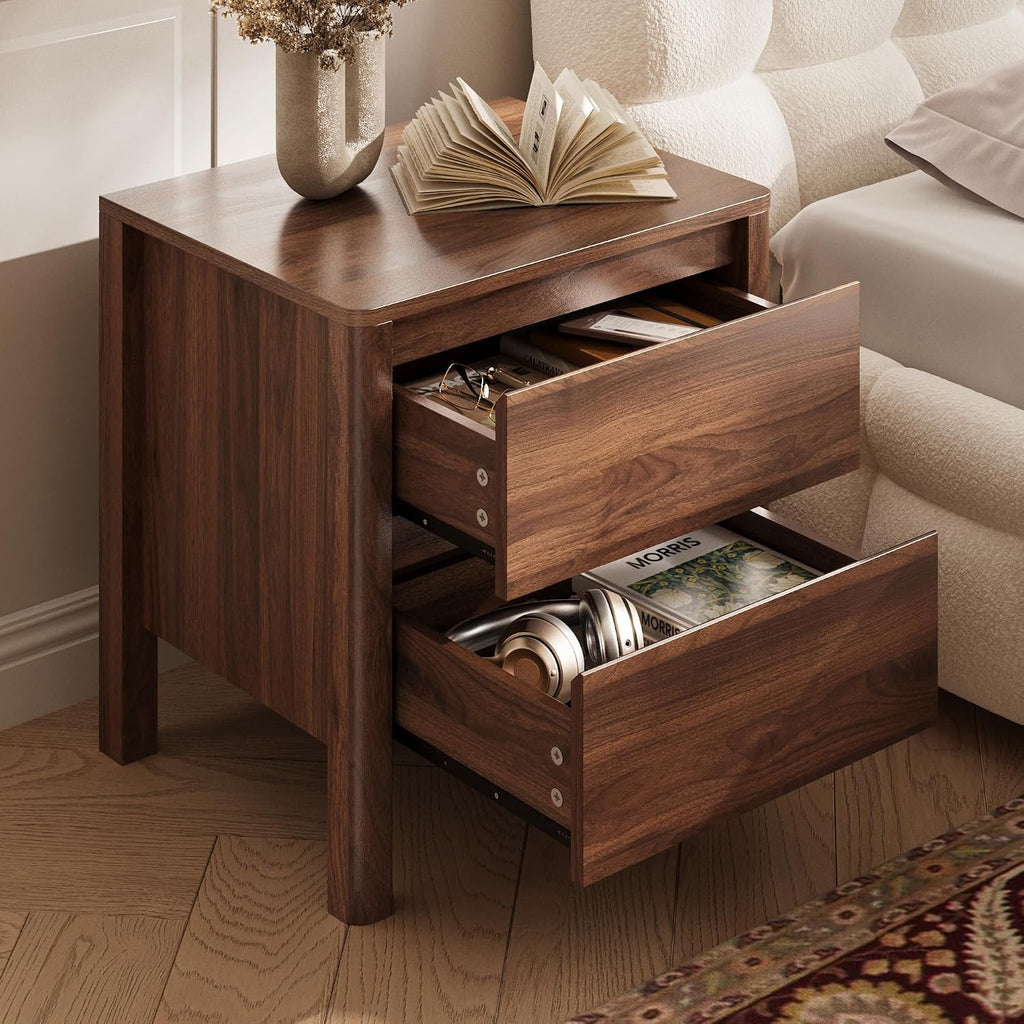 Set‑of‑2 Wood Nightstands
