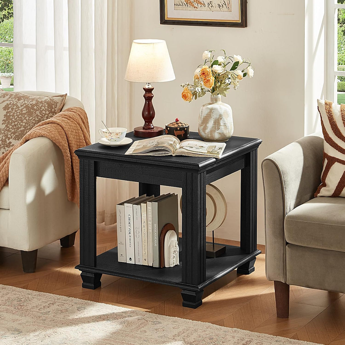 Farmhouse Square End Tables
